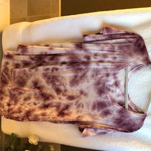 Tie dye soft and sexy shirt